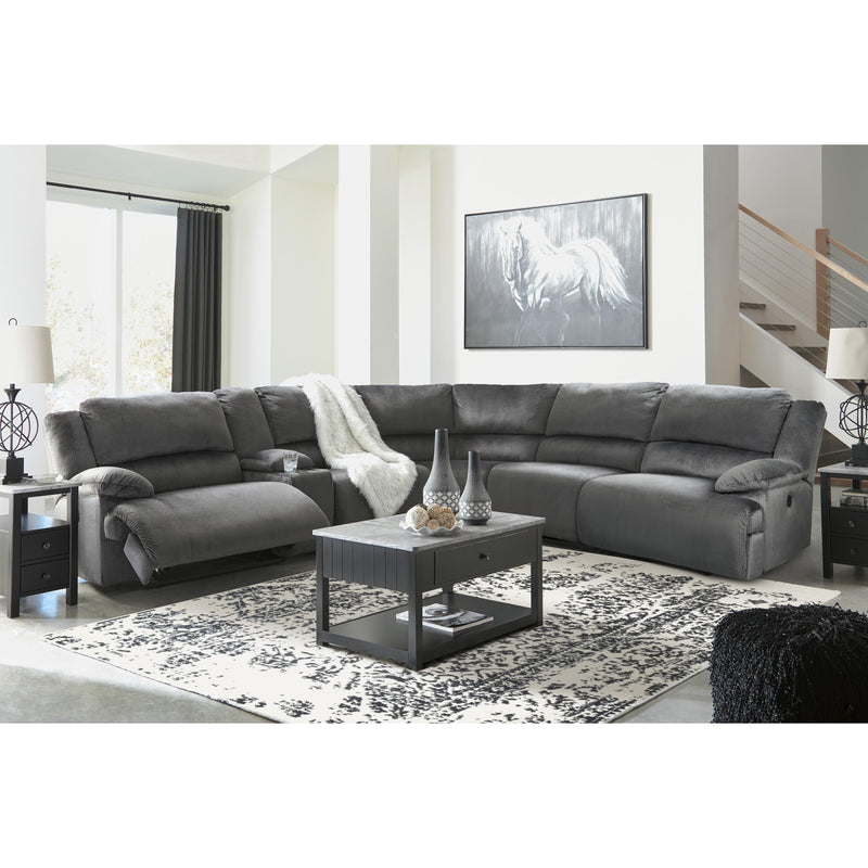 Signature Design by Ashley Clonmel Power Reclining Fabric 6 pc Sectional 3650546/3650546/3650557/3650558/3650562/3650577 IMAGE 3