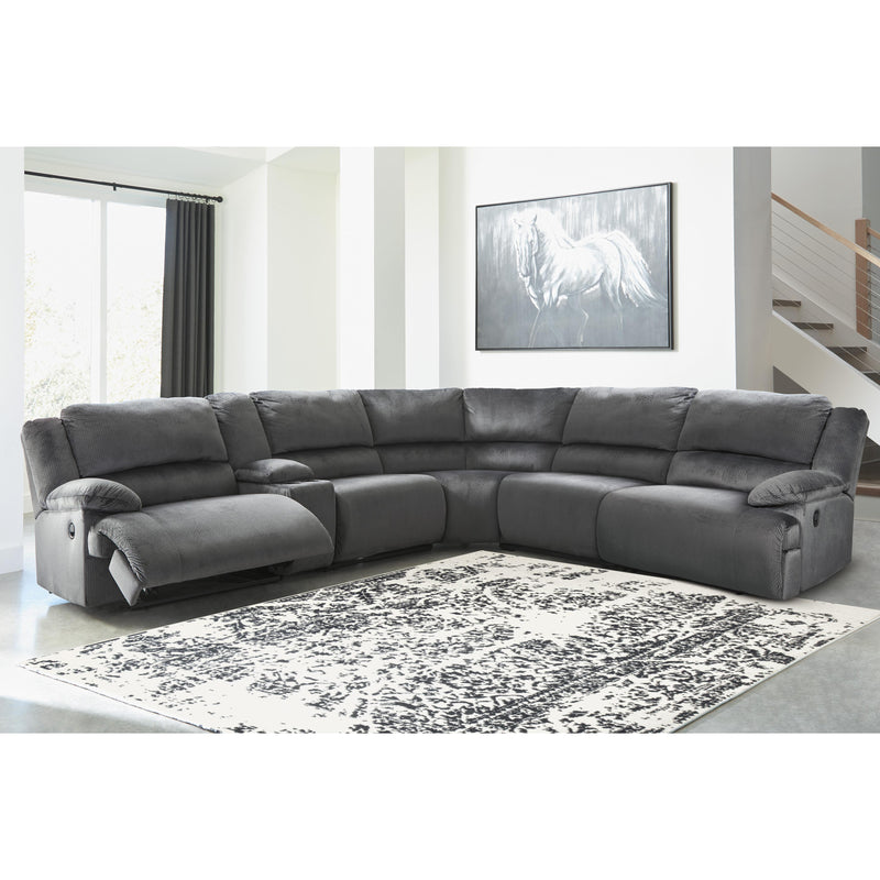 Signature Design by Ashley Clonmel Reclining Fabric 6 pc Sectional 3650519/3650540/3650541/3650546/3650557/3650577 IMAGE 2