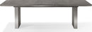 Plata - Extension Dining Table - Thunder Gray