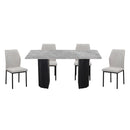 Leander - Side Chair (Set of 2) - Gray Linen