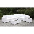  Furniture of America Outdoor Seating Sets CM-OS2128WH-SET10 IMAGE 1