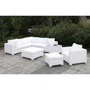  Furniture of America Outdoor Seating Sets CM-OS2128WH-SET18 IMAGE 1