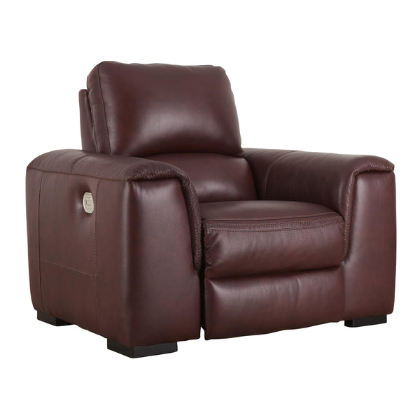 Signature Design by Ashley Alessandro Power Leather Match Recliner U2550113 IMAGE 1