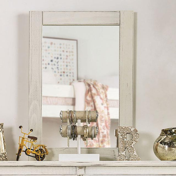 Furniture of America Kids Dresser Mirrors Mirror AM7000WH-M IMAGE 1