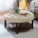  Furniture of America Alferia Fabric Storage Ottoman CM-AC354 IMAGE 1