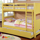  Furniture of America Kids Beds Bunk Bed CM-BK608T-YW-BED IMAGE 3