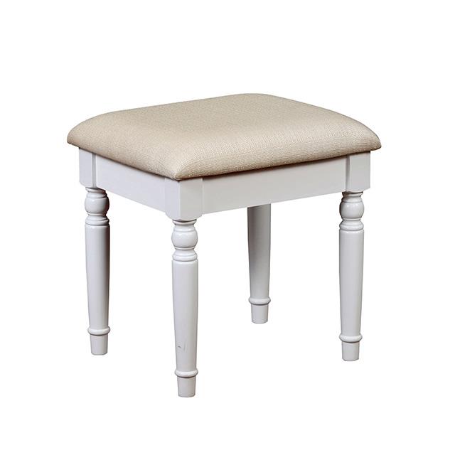 Furniture of America Tracy Vanity Set CM-DK6162WH IMAGE 3