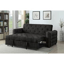  Furniture of America Leonora Futon CM2604-PK IMAGE 2