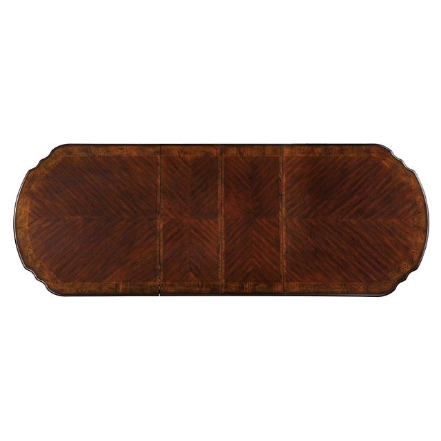 Furniture of America Oval Canyonville Dining Table CM3144T-TABLE IMAGE 4
