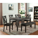  Furniture of America Cilgerran Dining Table CM3153GY-T IMAGE 2