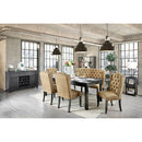  Furniture of America Sania Server CM3324BK-SV-VN IMAGE 5