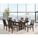  Furniture of America Ryegate Dining Table CM3438T-TABLE IMAGE 2
