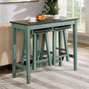  Furniture of America Elinor CM3475GR-PT-3PK Bar Table Set IMAGE 2