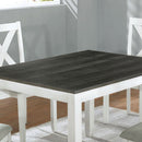  Furniture of America Anya 5 pc Dinette CM3476WH-T-5PK IMAGE 3