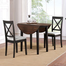  Furniture of America Jaelynn 3 pc Dinette CM3477RT-3PK IMAGE 2