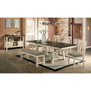  Furniture of America Jamestown Dining Table CM3487T-TABLE IMAGE 2
