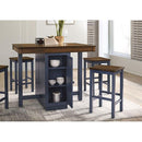  Furniture of America Azurine CM3493PT-5PK 5 Pc. Counter Ht. Set IMAGE 5