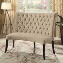  Furniture of America Nerissa Stationary Fabric Loveseat CM3564RBN IMAGE 1