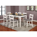  Furniture of America Anadia Counter Height Dining Table CM3715PT IMAGE 2