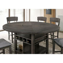  Furniture of America Stacie CM3733GY-RPT-TABLE Counter Ht. Table IMAGE 4