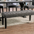  Furniture of America Alfred Bench CM3735GY-BN IMAGE 1