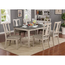  Furniture of America Ann Dining Table CM3752T-7PK IMAGE 1