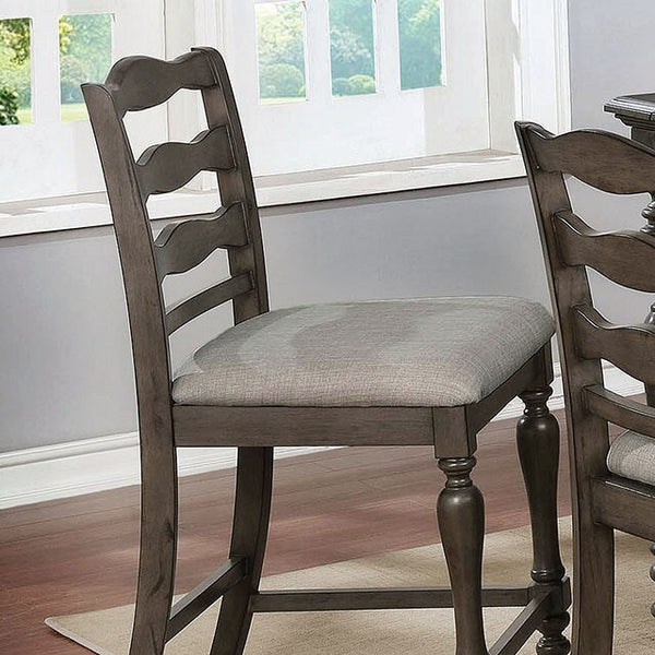 Furniture of America Theresa Counter Height Dining Chair CM3912GY-PC-2PK IMAGE 1
