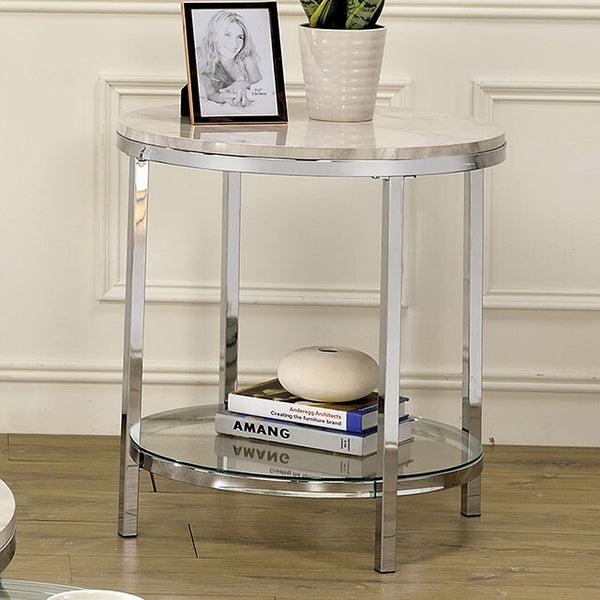Furniture of America Shauna End Table CM4354E IMAGE 1