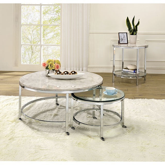 Furniture of America Shauna End Table CM4354E IMAGE 2