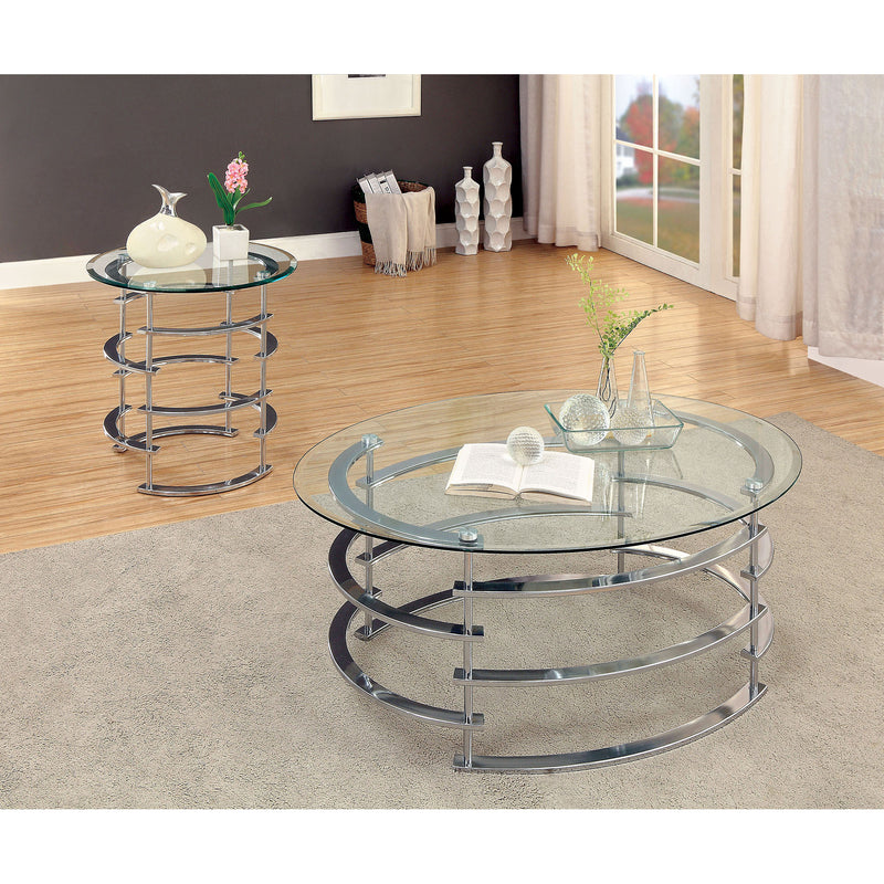 Furniture of America Clonmel End Table CM4359CRM-E IMAGE 2