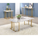  Furniture of America Calista Coffee Table CM4564WH-C IMAGE 2