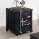  Furniture of America Dicargo End Table CM4789BK-E IMAGE 1