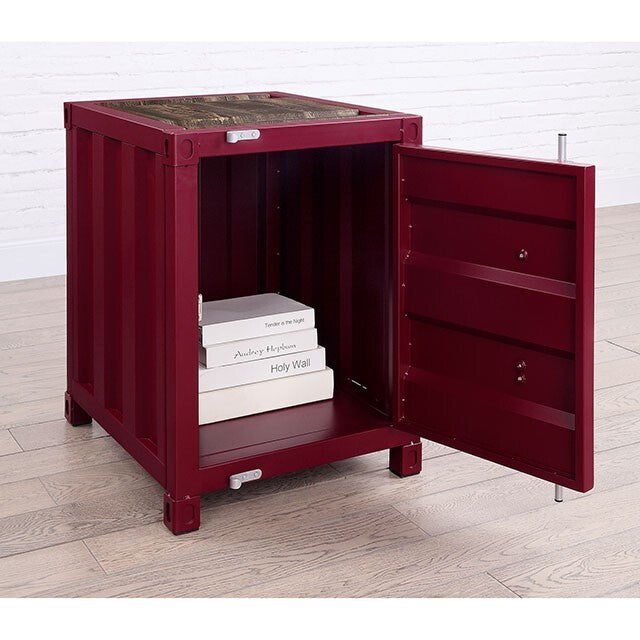 Furniture of America Dicargo End Table CM4789RD-E IMAGE 3
