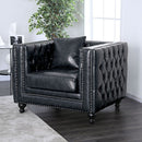  Furniture of America Sabini Stationary Leather Chair CM6009-CH IMAGE 6