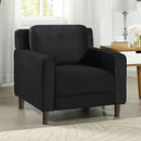  Furniture of America Brandi Stationary Fabric Chair CM6064BK-CH IMAGE 1