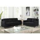  Furniture of America Brandi Stationary Fabric Loveseat CM6064BK-LV IMAGE 3