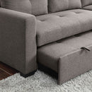  Furniture of America Polly Fabric Sectional CM6068GY-SECT IMAGE 4