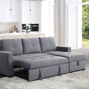  Furniture of America Polly Fabric Sectional CM6068GY-SECT IMAGE 5