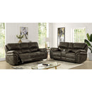  Furniture of America Tredegar Power Leather Recliner CM6083-CH-PM IMAGE 2
