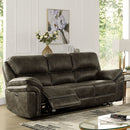  Furniture of America Tredegar Power Reclining Leather Sofa CM6083-SF-PM IMAGE 1