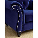  Furniture of America Jolanda Stationary Fabric Sofa CM6159BL-SF-VN IMAGE 3