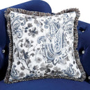  Furniture of America Jolanda Stationary Fabric Sofa CM6159BL-SF-VN IMAGE 4