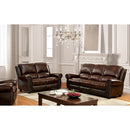  Furniture of America Turton Stationary Leather Match Sofa CM6191SF IMAGE 1