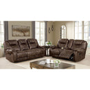 Furniture of America Kennedy Leather Look Recliner CM6216-CH IMAGE 2