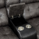 Furniture of America Brookdale CM6217GY-LV Power Loveseat IMAGE 6