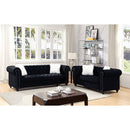  Furniture of America Giacomo Stationary Fabric Sofa CM6240BK-SF-PK IMAGE 2