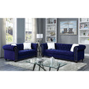 Furniture of America Giacomo Stationary Fabric Sofa CM6240BL-SF-PK IMAGE 2