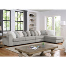  Furniture of America Leandra Fabric Sectional CM6258LG-SECT IMAGE 2