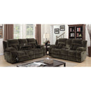  Furniture of America Sadhbh Reclining Fabric Sofa CM6283-SF-VN IMAGE 1