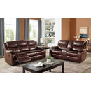  Furniture of America Jeanna Reclining Leather Look Sofa CM6343-SF IMAGE 2